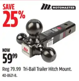 Canadian Tire Tri-Ball Trailer Hitch Mount offer