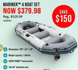 Cabela's MARINER 4 BOAT SET offer