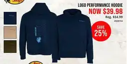 Cabela's BASS PRO SHOPS LOGO PERFORMANCE HOODIE offer