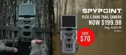 Cabela's SPYPOINT FLEX-S DARK TRAIL CAMERA offer