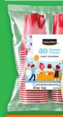 Food Basics SELECTION GLASSES offer