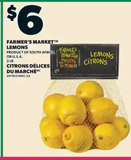 Valu-mart CITRONS DÉLICES DU MARCHÉMC, 2 LB offer