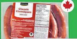 Food Basics SELECTION SMOKED PORK SAUSAGES offer