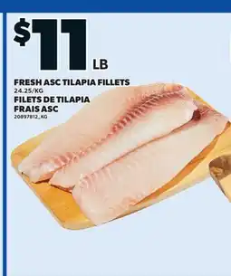 Valu-mart FILETS DE TILAPIA FRAIS ASC offer