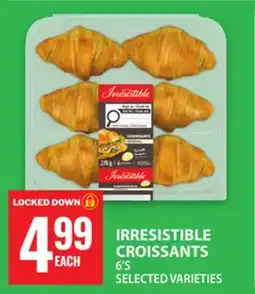 Food Basics IRRESISTIBLE CROISSANTS offer