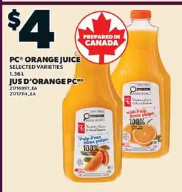 Valu-mart JUS D'ORANGE PC offer