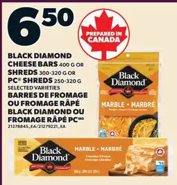 Valu-mart BARRES DE FROMAGE, 400 G OU FROMAGE RÂPÉ, 300-320 G OU FROMAGE RÂPÉ PC, 250-320 G offer