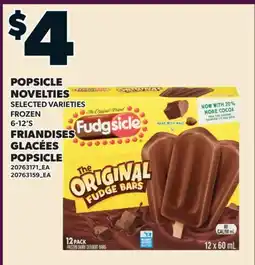 Valu-mart FRIANDISES GLACÉES POPSICLE, 6-12'S offer
