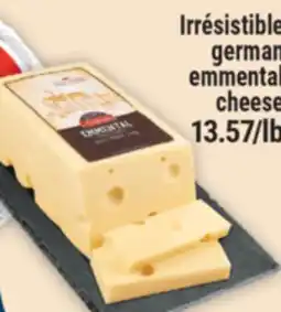 Marché Adonis Irrésistible german emmental cheese offer