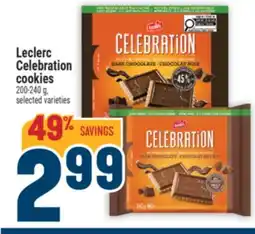 Marché Adonis Leclerc Celebration cookies offer
