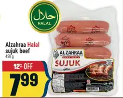 Marché Adonis Alzahraa Halal sujuk beef offer