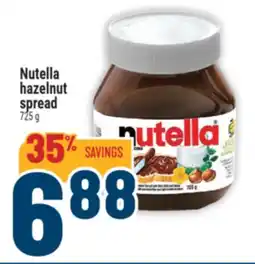 Marché Adonis Nutella hazelnut spread offer