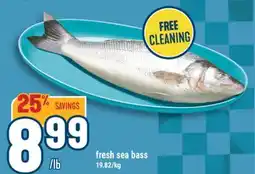 Marché Adonis fresh sea bass offer