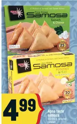 Marché Adonis Anna taste samosa offer