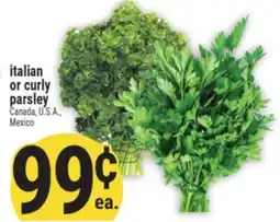 Marché Adonis Italian or curly parsley offer