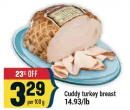 Marché Adonis Cuddy turkey breast offer