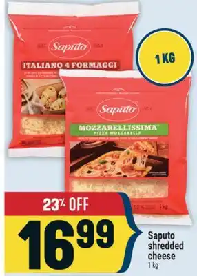 Marché Adonis Saputo shredded cheese offer