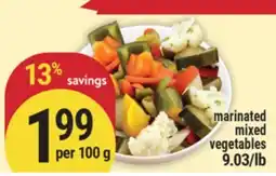 Marché Adonis Marinated mixed vegetables offer