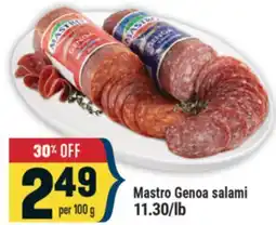 Marché Adonis Mastro Genoa salami offer