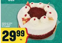 Marché Adonis Adonis red velvet cake 8 serves offer