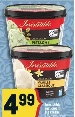Marché Adonis Irresistible real cream ice cream offer