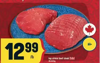 Marché Adonis top sirloin beef steak offer