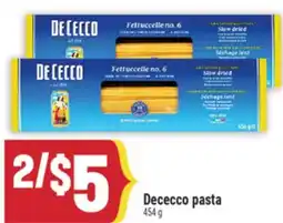 Marché Adonis Dececco pasta offer