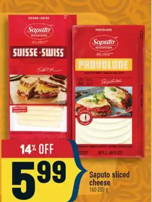 Marché Adonis Saputo sliced cheese offer