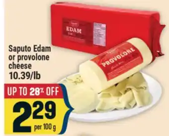Marché Adonis Saputo Edam or provolone cheese offer