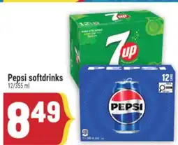 Marché Adonis Pepsi softdrinks offer