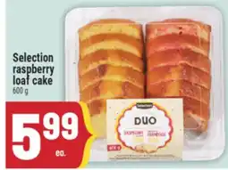 Marché Adonis Selection raspberry loaf cake offer