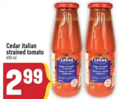 Marché Adonis Cedar italian strained tomato offer