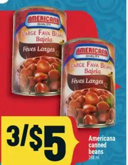 Marché Adonis Americana canned beans offer