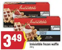 Marché Adonis Irrésistible frozen waffle offer