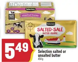 Marché Adonis Selection salted or unsalted butter offer