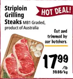 Farm Boy Striploin Grilling Steaks offer
