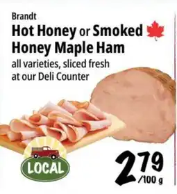 Farm Boy Brandt Hot Honey or Smoked Honey Maple Ham offer