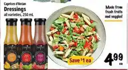 Farm Boy Caprices d'Antan Dressings offer