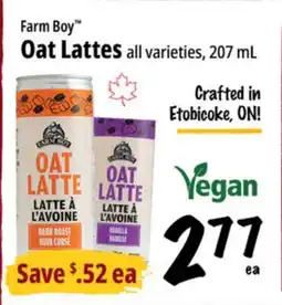 Farm Boy Farm Boy Oat Lattes offer
