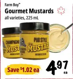Farm Boy Farm Boy Gourmet Mustards offer