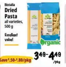 Farm Boy Biotalia Dried Pasta offer