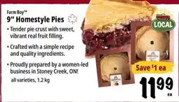 Farm Boy Farm Boy 9 Homestyle Pies offer