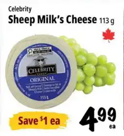 Farm Boy Celebrity Sheep Milk's Cheese offer