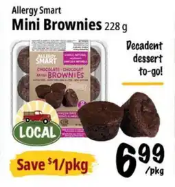 Farm Boy Allergy Smart Mini Brownies offer