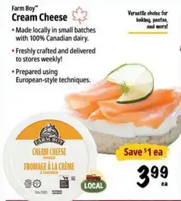 Farm Boy Farm Boy Cream Cheese offer