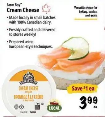 Farm Boy Farm Boy Cream Cheese offer