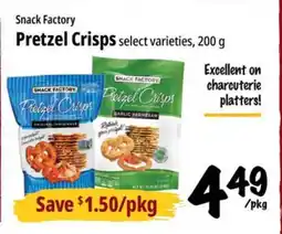 Farm Boy Snack Factory Pretzel Crisps offer