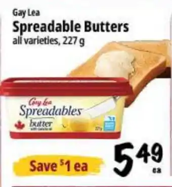 Farm Boy Gay Lea Spreadable Butters offer