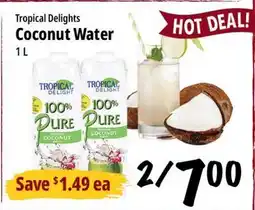 Farm Boy Tropical Delights Coconut Water offer