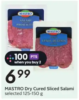 Sobeys Dry Cured Sliced Salami offer